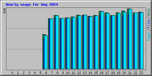 Hourly usage for May 2024
